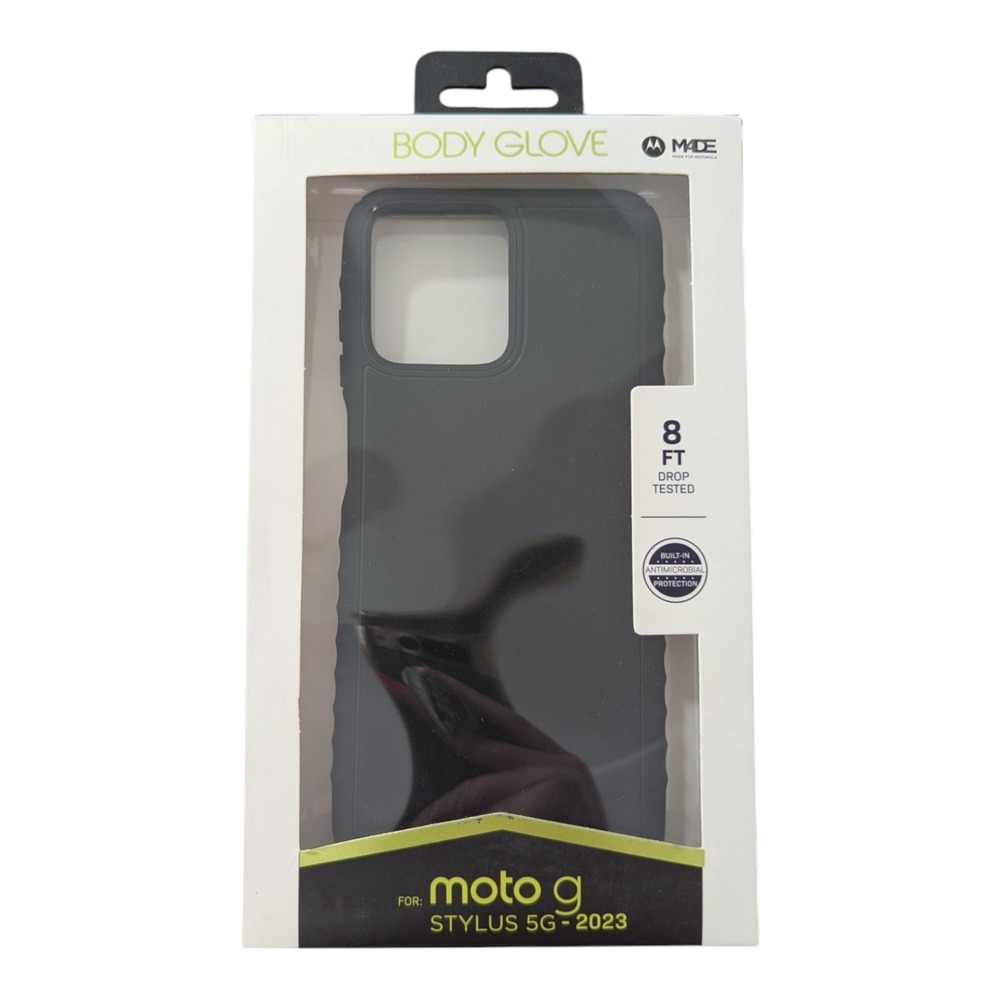 E1.‎ Body Glove Contour Grip Case - Moto g stylus 5G (2023)- In Black